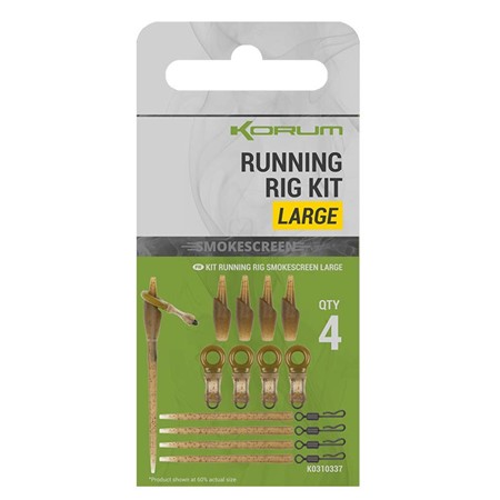 Zestaw Korum Smokescreen
 Running Rig Kit