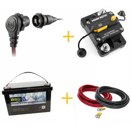 Zestaw Minn Kota Do Instalacji Silników Elektrycznych Montaż Przedni 55Lbs Wody Słodkie