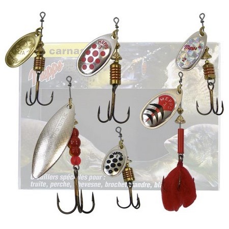 Zestaw Na Drapieżniki 6 Błystek Mepps