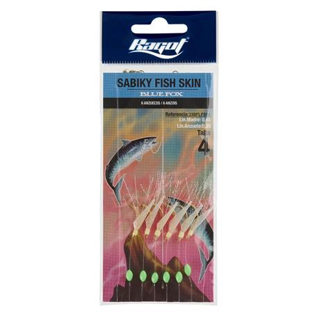 Zestaw Piór Ragot Sabiki Piel Fluo