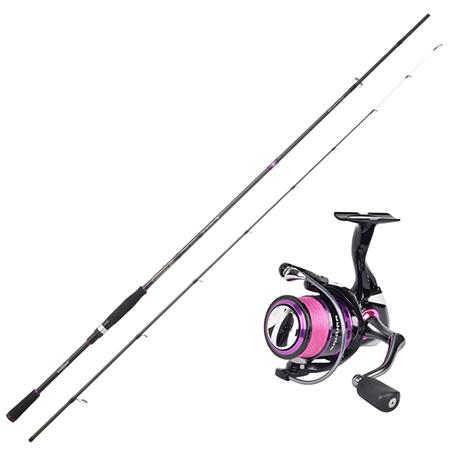Zestaw Sakura Stingray Egi Spinning + Kołowrotek Spinningowy Fd Stingray Egi Fd