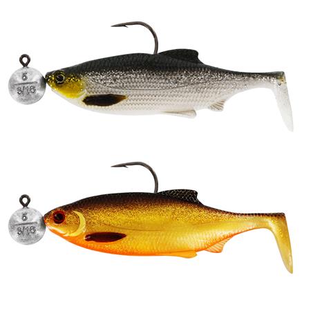 Zestaw Uzbrojonych Miękkich Przynęt Westin Ricky The Roach R ’N R - Pack De 2