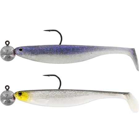 Zestaw Uzbrojonych Przynęt Miękkich Westin Shadteez Slim R ’N R - Pack De 2