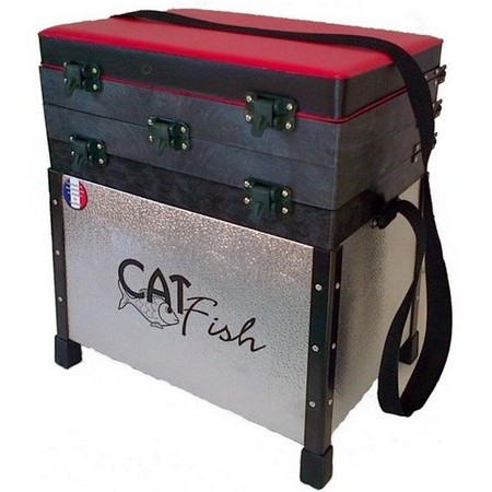 Zitkoffer Catfish Classic Tole Graniet 2 Vakken