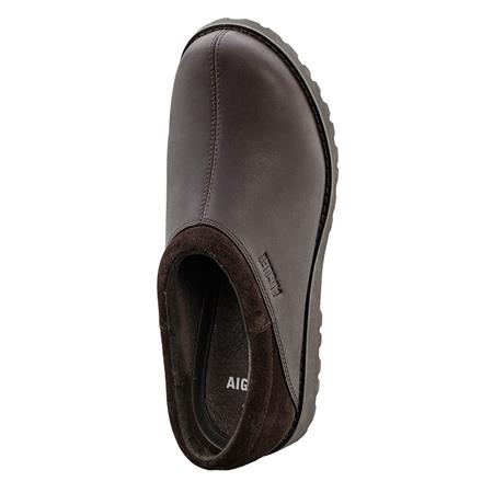 ZOCOLO UOMO - MARONE SCURO AIGLE BASILO HAUT - MARRON FONCÉ