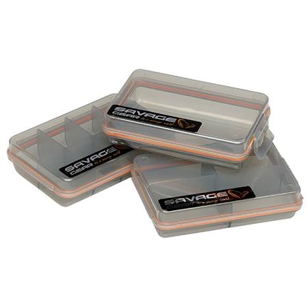 Zubehörboxen Savage Gear Pocket Box Smoke Kit - 3Er Pack
