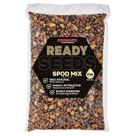 Zubereiteter Samen Starbaits Ready Seeds Spod Mix