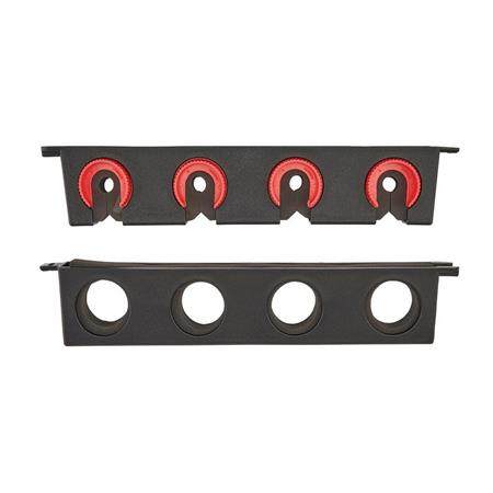 ZUCKERROHR-DISPLAY BERKLEY TWIST LOCK UTILITY 4 ROD RACK