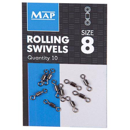 Zwivel Map Rolling Swivel