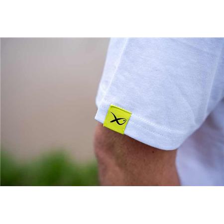 ΑΝΔΡΙΚΌ ΚΟΝΤΟΜΆΝΙΚΟ T-SHIRT FOX MATRIX WHITE HEX PRINT T-SHIRT - ΛΕΥΚΌ