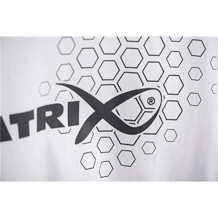 ΑΝΔΡΙΚΌ ΚΟΝΤΟΜΆΝΙΚΟ T-SHIRT FOX MATRIX WHITE HEX PRINT T-SHIRT - ΛΕΥΚΌ